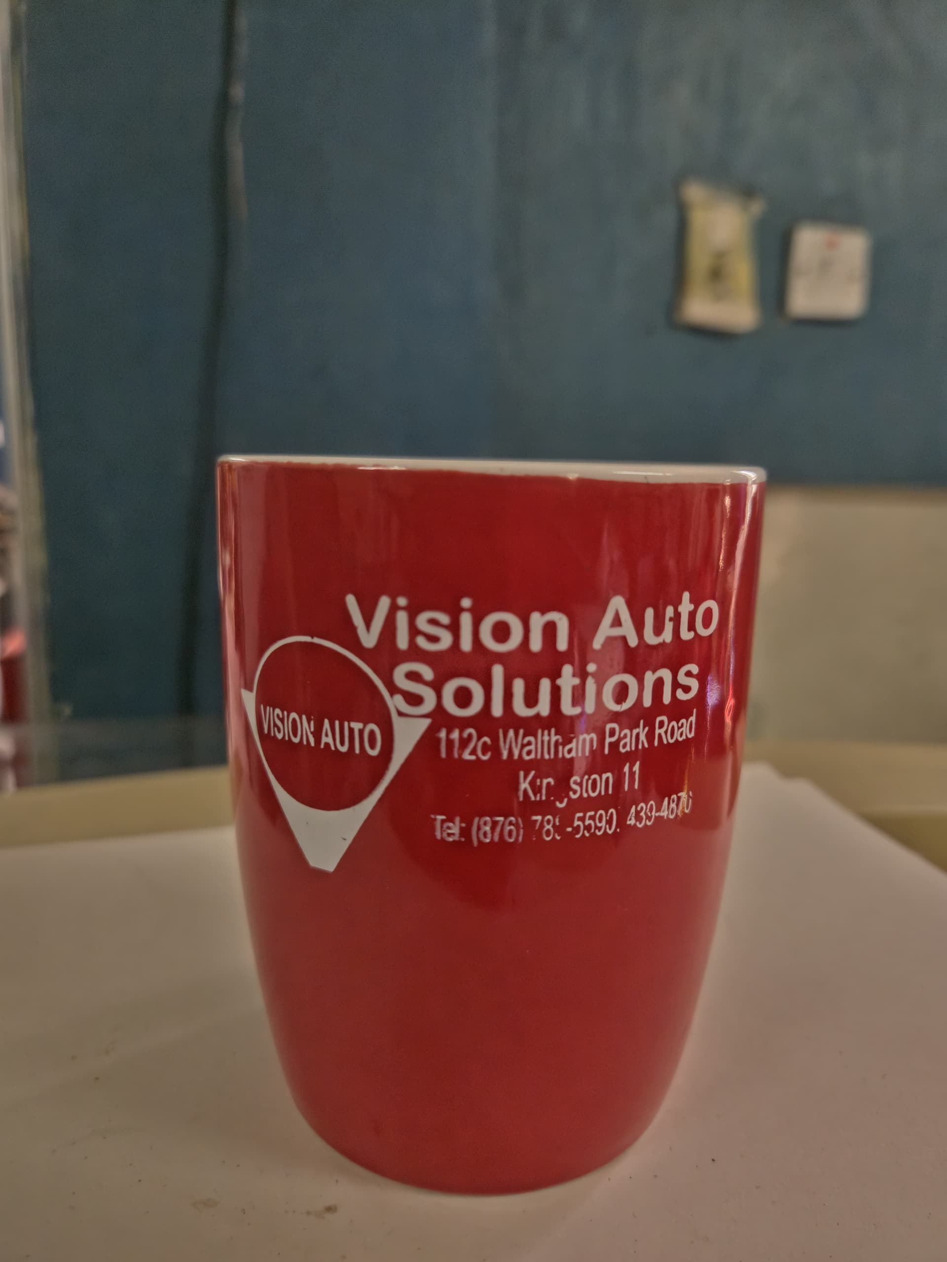 Vision Auto Solutions Custom Cup