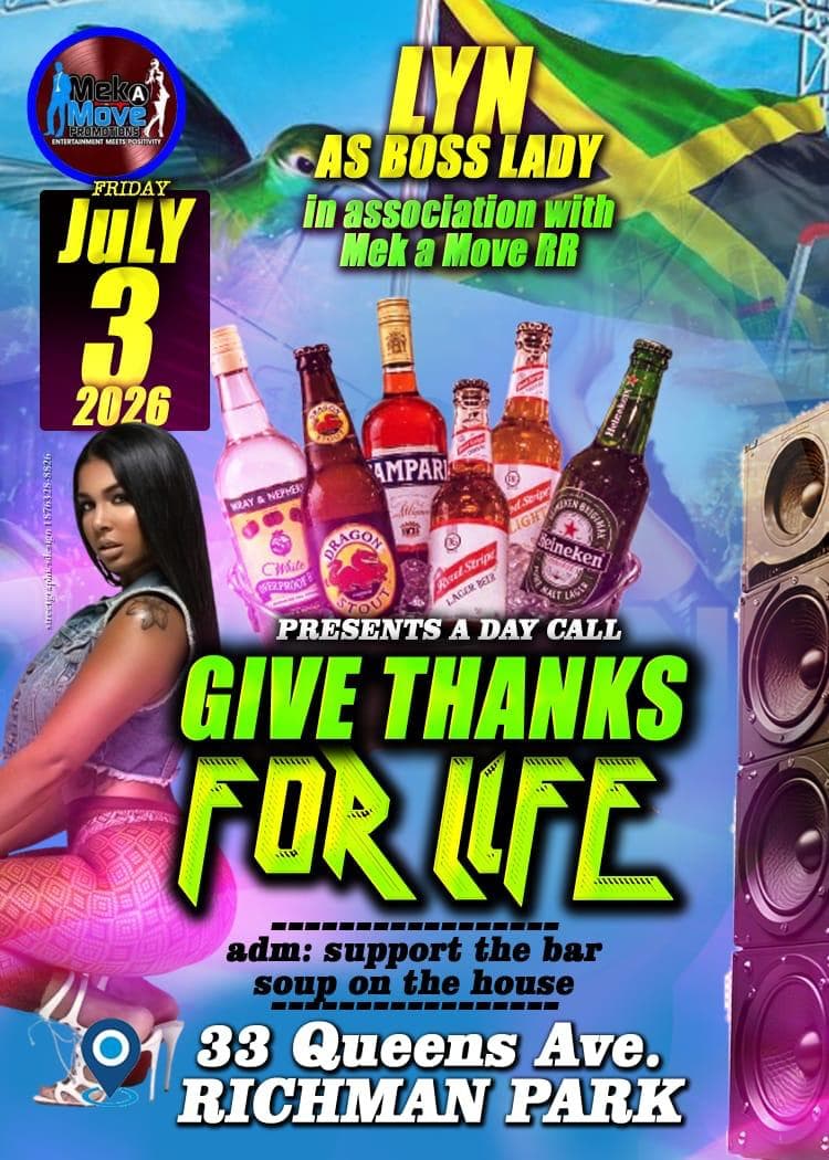 Give Thanks for Life Flyer