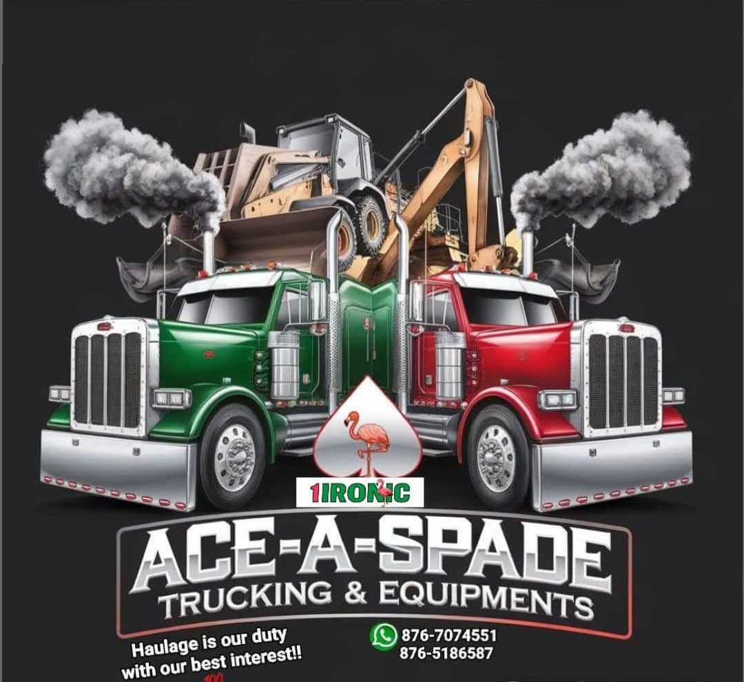 Ace-A-Spade Trucking & Equipments Logo