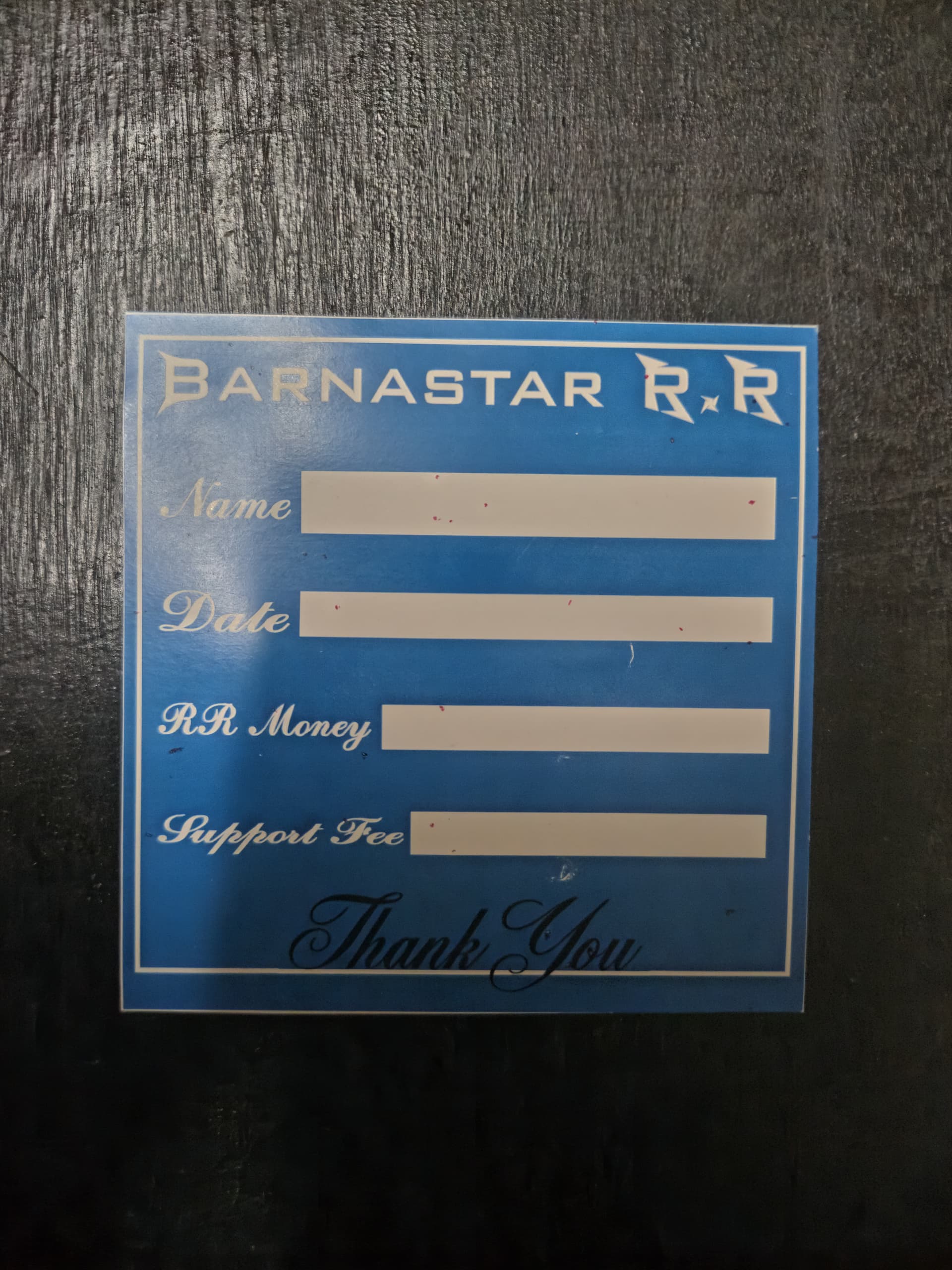 Custom Payment Card