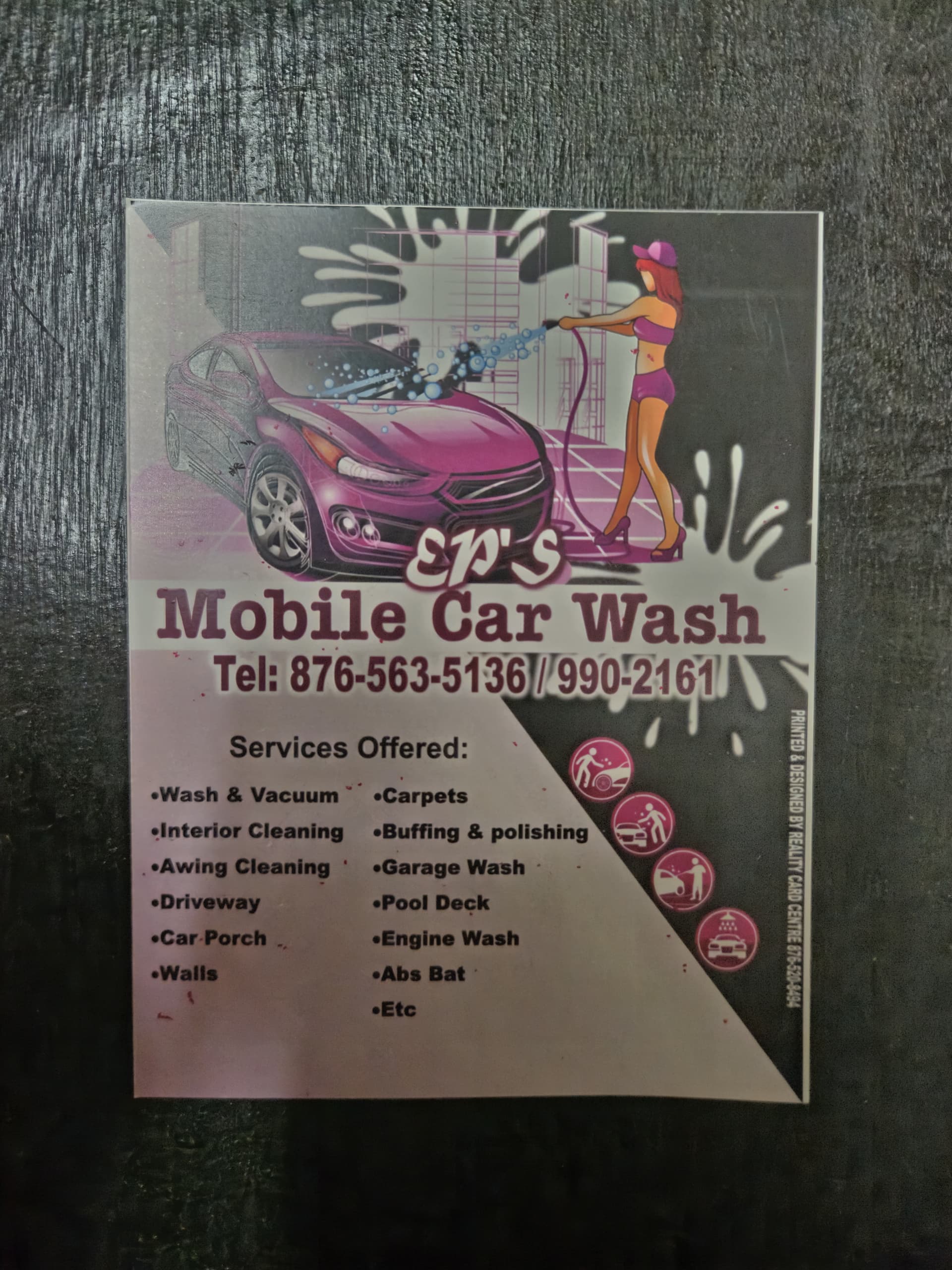 Mobile Car Wash Flyer