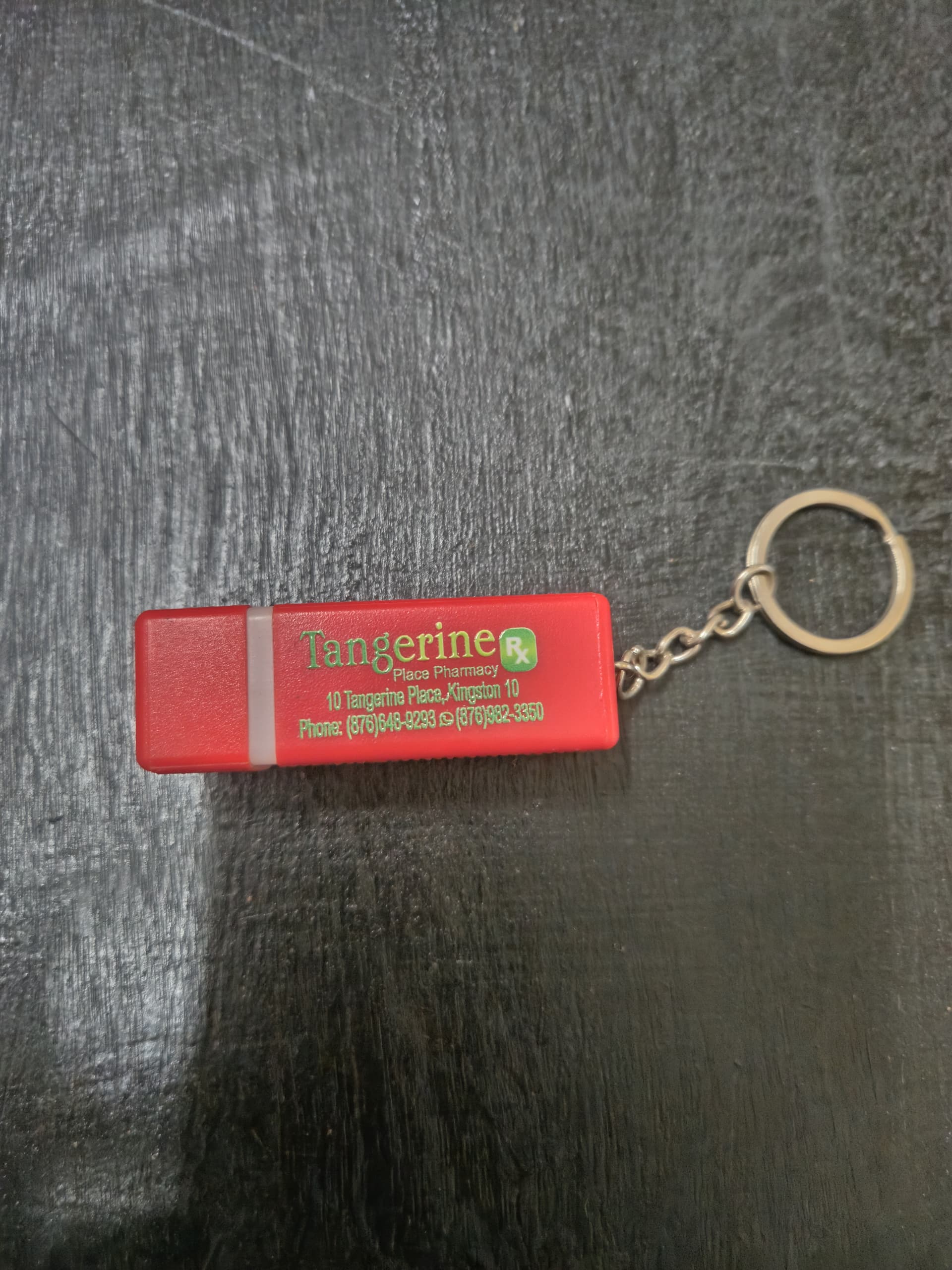 Custom Pharmacy Keychain