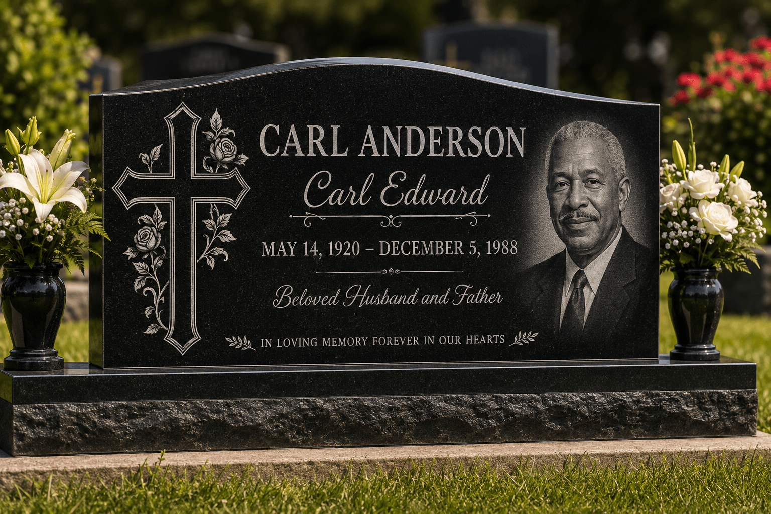 Photo Headstones